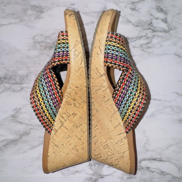 Skechers Women's Cali Beverlee Delighted Wedge Sandals size US 6 - Picture 9 of 9